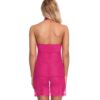 Back view of women’s keyhole back babydoll, showcasing the keyhole design and elegant detailing for an alluring and classy nightwear look.